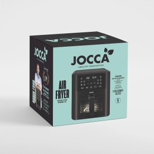 Friteuza cu aer cald Jocca 8L, 1800W, Touch Screen - Img 4