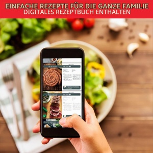 Friteuza cu aer cald Moulinex Easy Fry Grill EZ505810, 4.2L, 1550W, Negru - Img 7
