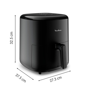 Friteuza cu aer cald Moulinex Easy Fry Max EZ245820ES, 5L, 1500W, Negru - Img 7