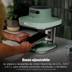 Friteuza cu aer cald Ninja CRISPi PRO XL, 5.7L, 2050W, Moosgrun - Img 5