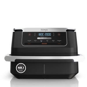 Friteuza cu aer cald Ninja FlexDrawer, 6.6 Litri, Negru, 6-in-1