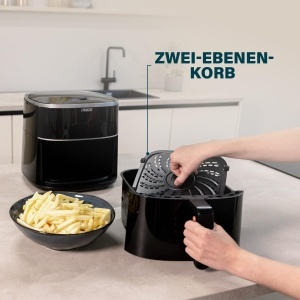 Friteuza cu aer cald Princess 182244, 6L XXL, 1500W, 6 programe - Img 6