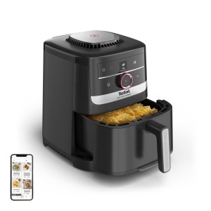 Friteuza cu aer cald Tefal Easy Fry EY5728 5L Silentioasa NegruInox