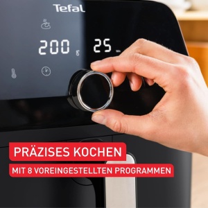 Friteuza cu aer cald Tefal Easy Fry Mega, 7.5 litri, 8 persoane, negru - Img 5