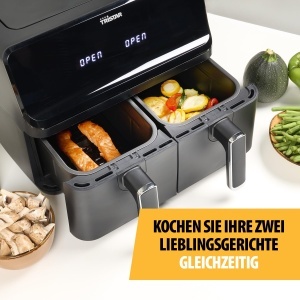 Friteuza cu aer cald Tristar FR-9026, 8L, 2700W, Negru - Img 4