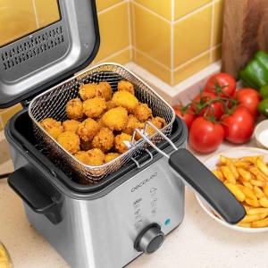 Friteuza electrica Cecotec CleanFry Advance 1500 Inox, 1.5L, 900W - Img 6