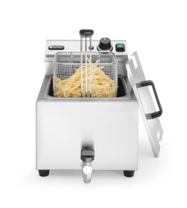 Friteuza electrica HENDI Mastercook, 8L, 3500W, inox - Img 3
