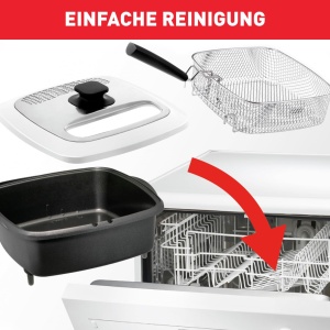 Friteuza multifunctionala Tefal Versalio Deluxe FR4950 9 in 1 13 kg Alb - Img 7