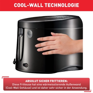 Friteuza Tefal Maxi Fry FF1078, 1,2 kg, neagra, termostat reglabil - Img 4