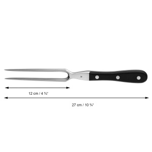 Furculita pentru carne WMF Spitzenklasse Plus, 27 cm, otel inoxidabil Cromargan, maner ergonomic - Img 2