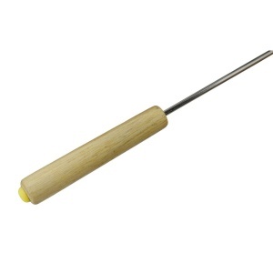 Furculite fondue Fackelmann 31029 din inox cu maner din lemn, 25 cm - Img 4