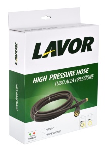 Furtun de inalta presiune LAVOR / Furtun de inalta presiune de extensie 6 metri ambalat pentru masina de spalat cu inalta presiune Linia de apa rece Hobby, negru - Img 2