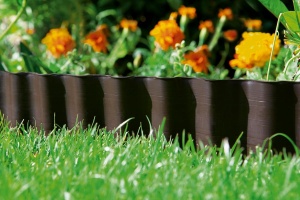 Gardena Beeteinfasare 15 cm, 9 m, plastic flexibil, culoare maro - Img 2