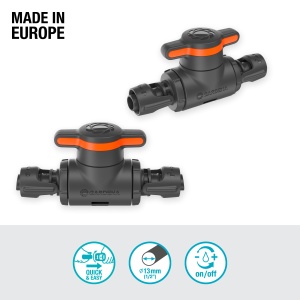 Gardena Micro-Drip-System 13207-20 Ventil Reglare si Oprire Apa 13 mm Usor de Instalare - Img 2