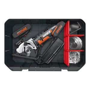 Geanta de scule WORX WA0071 Negru din plastic robust fara continut - Img 5