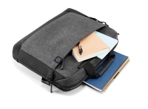 Geanta laptop HP Renew 156 inch gri materiale reciclate compartiment laptop captusit - Img 2