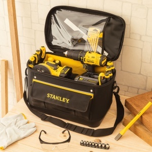 Geanta pentru unelte STANLEY 1-96-193, 600 Denier Nylon, cu suport pentru documente - Img 6