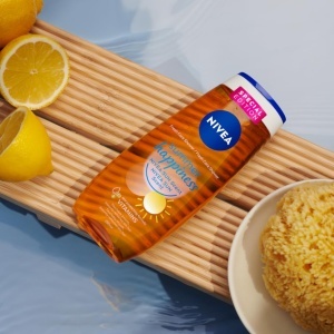 Gel de dus NIVEA Summer Happiness 250ml cu parfum NIVEA SUN, cu vitamine C si E - Img 2