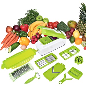Genius Nicer Dicer Plus 18 Piese Kiwi Multifunctional pentru Fructe si Legume - Img 6