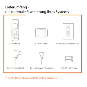 Gigaset CL660HX - receptor DECT de design cu suport de incarcare - compatibil Fritzbox - telefon fara fir de inalta calitate pentru router si baza DECT, antracit-metalic [versiunea germana] [Fara baza] - Img 6
