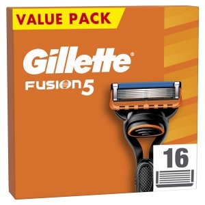 Gillette Fusion5 Lame de Ras Set 16 Rezerve 5 Lame pentru Ras Precise si Confortabile