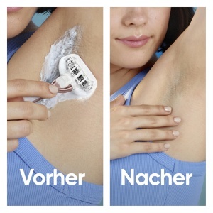 Gillette Venus Pro Smooth Sensitive Aparat de ras pentru piele sensibila cu 6 rezerve si Aloe Vera - Img 7