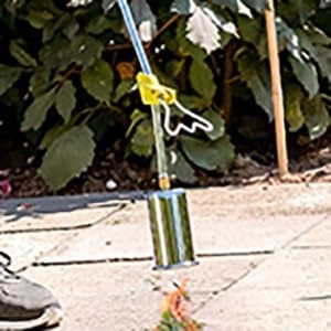GLORIA Thermoflamm bio Professional PLUS - Arzator de buruieni cu gaz si arzator cu flacara cu furtun de 5 m | Ucigas de buruieni fara substante chimice | Pentru gradina, pasarela si trotuar | Confortabil fara a te apleca | Flacara de 1000 degC - Img 8