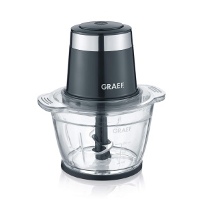 GRAEF CH502EU Tocator, sticla, 1 litru, negru