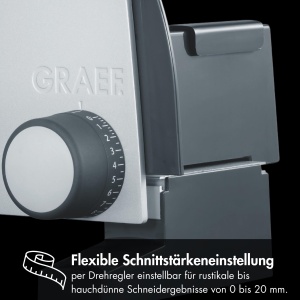 GRAEF. Feliator de alimente G52 Gri (mat) - Img 4