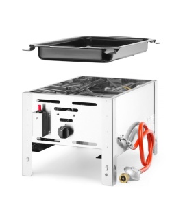 Gratar cu gaz HENDI Bake-Master mini, 5kW, inox, pentru exterior - Img 4