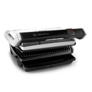 Gratar de contact Tefal OptiGrill Elite XL, 16 programe, Afisaj digital cu indicator de nivel de gatit, Placi XL detasabile, Gratar electric, Otel inoxidabil, GC760D12 - Img 1