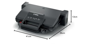 Gratar electric Bosch TCG3323, 2000W, Negru - Img 11