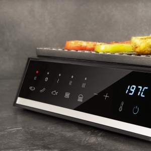 Gratar electric Cecotec RocknGrill Smart, 2000W, temperatura reglabila, placi detasabile - Img 2