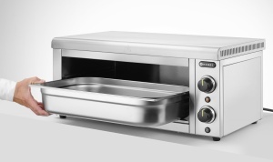 Gratar electric HENDI Salamander, 2850W, din otel inoxidabil, montare pe perete - Img 3