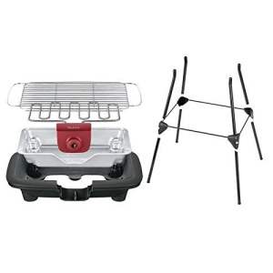 Gratar electric Tefal Easygrill BG90F5 2300W suprafata 870 cm2 negruburgundy - Img 3