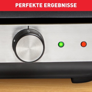 Gratar electric Tefal Maxi Plancha CB690D 2300W antiaderent interiorexterior negruargintiu - Img 7