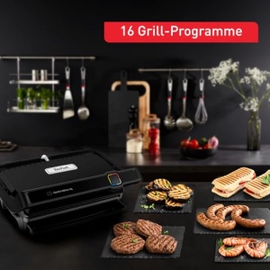 Gratar electric Tefal OptiGrill Elite XL GC760812 16 programe automate afisaj digital placi XL detasabile negru - Img 10