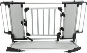Gratar universal pentru caini Trixie - ajustabil 94-114 cm, cu usa si covor antiderapant - Img 5