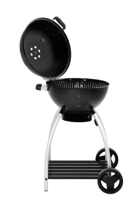 Grill cu carbune ROSLE No.1 Sport F50, 50 cm, cu termometru si roti - Img 3