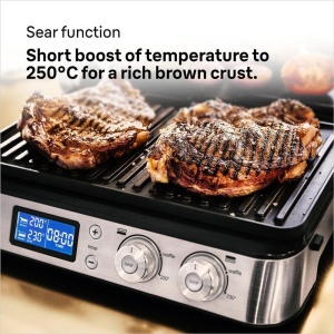Grill Electric Braun MultiGrill 9 CG9043, 2000W, 3-in-1, Suprafata Mare - Img 5