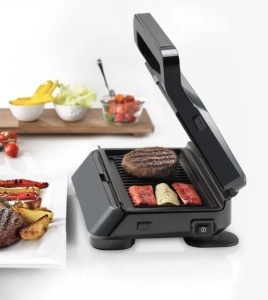 Grill electric Braun SnackMaker 5 SM5001, 800W, cu placi detasabile, negru
