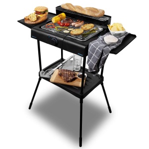 Grill electric Cecotec PerfectSteak 4250, 2400 W, inox, 3 inaltimi