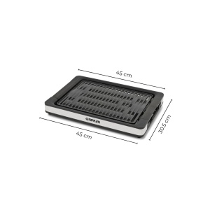 Grill electric G3 Ferrari G10206 Tito, 1800 W, XL-platou 36,5 x 25,5 cm, negru - Img 2