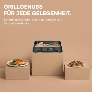Grill electric Severin PG 8593, 2000W, 38x22 cm, negru - Img 4
