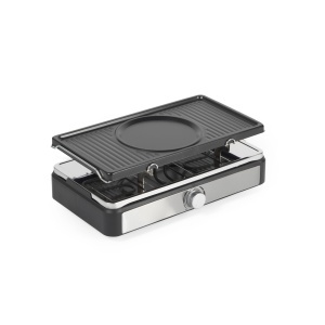 Grill electric si fondue Salter 2-in-1 1400W 8 tavi antiaderente 13L temperatura ajustabila - Img 7