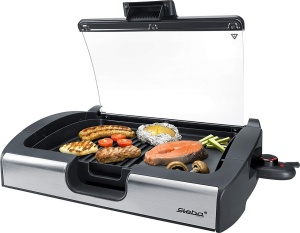 Grill electric Steba VG 200, suprafata mare 40 x 29 cm, 2200 W, control temperatura - Img 2