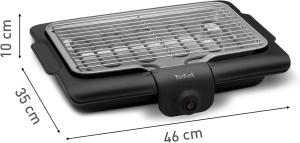 Grill electric Tefal Easy Grill BG1348F0, 2100 W, suprafata 735 cm - Img 4