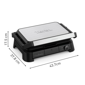 Grill electric Tefal SuperGrill 3in1, 2200 W, suprafata 800 cm, negrusilver - Img 8