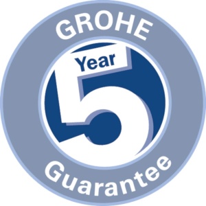 GROHE BauFlow robinet cu lavoar inalt cu economie de apa robinet de baie robinet de baie cu scurgere cu tija de tragere inaltime 31cm instalare usoara - Img 3