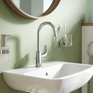 GROHE Swift 24330001 Baterie baie crom economisire apa montaj rapid - Img 2
